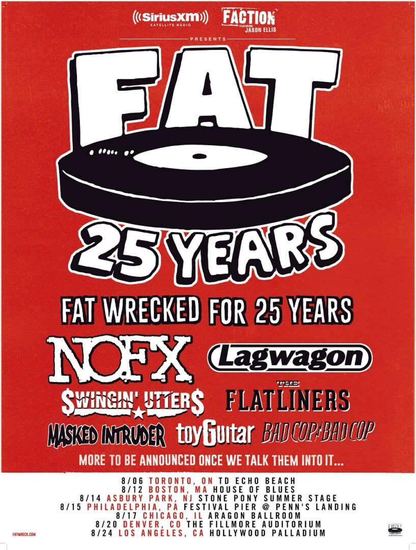 Fat Wrecked for 25 Years Tour - contest image 1