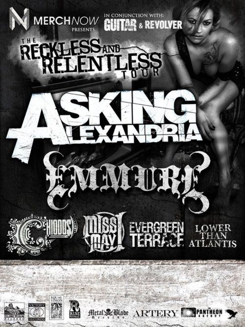Reckless and Relentless Tour feat Asking Alexandria – REVIEW