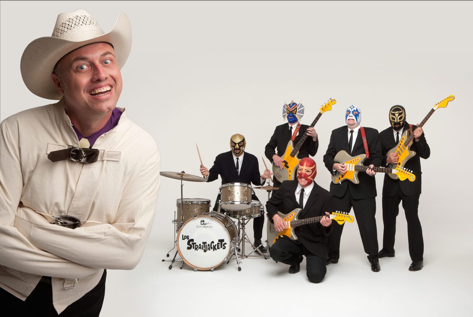 Los Straitjackets Announce U.S. Tour