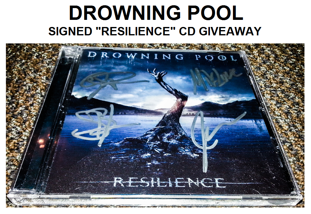 Drowning Pool Signed “Resilience” CD – Giveaway