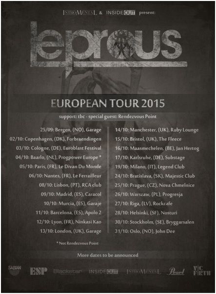 Leprous Announce European Tour