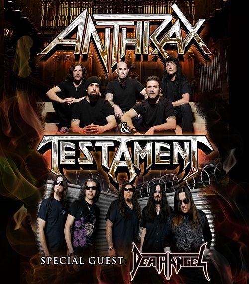 Anthrax / Testament Co-Headline Tour feat. Death Angel – TOUR REVIEW
