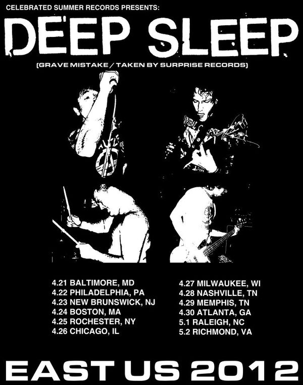 Deep Sleep U.S. 2012 Tour – REVIEW