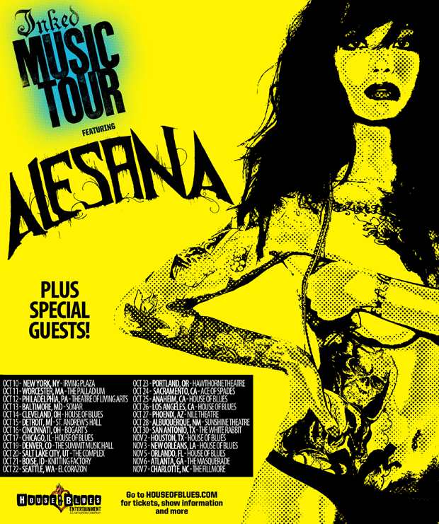 Inked Music Tour 2012 feat. Alesana – REVIEW
