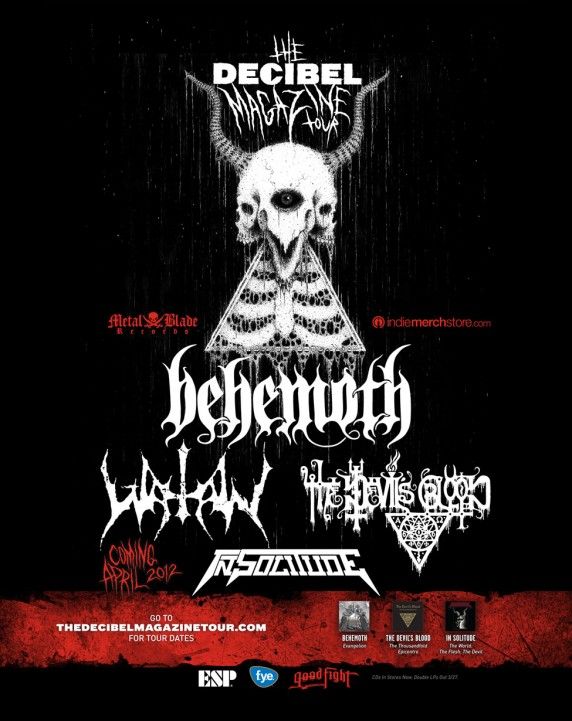The Decibel Magazine Tour featuring Behemoth – REVIEW