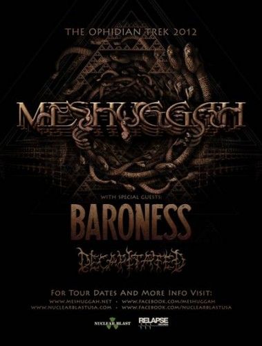 The Ophidian Trek North American Tour feat. Meshuggah – REVIEW