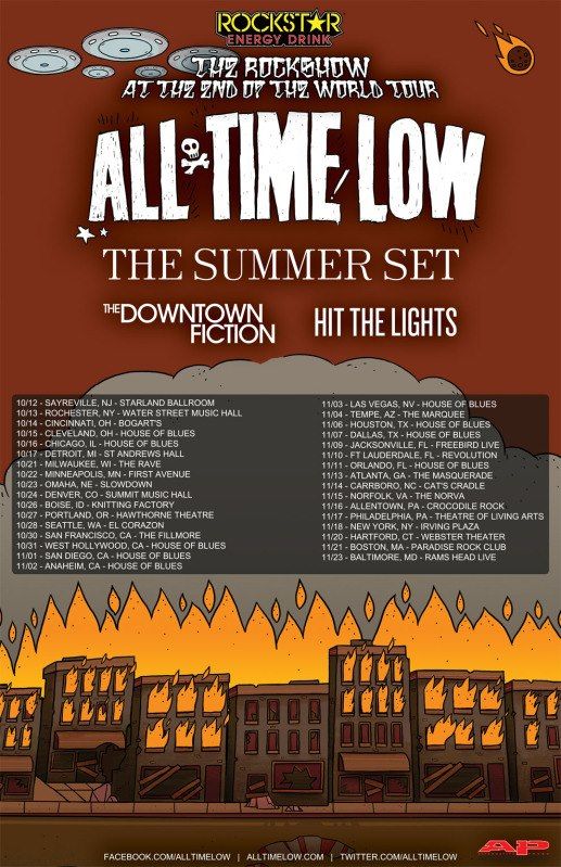 The Rockshow at the End of the World Tour feat. All Time Low – REVIEW