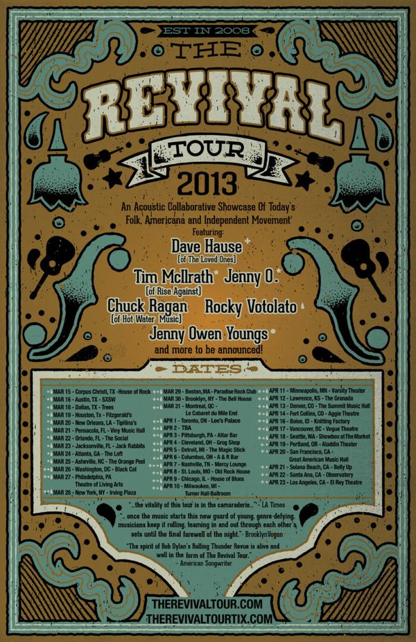 Matt Pryor (of The Get Up Kids) Added to The Revival Tour 2013