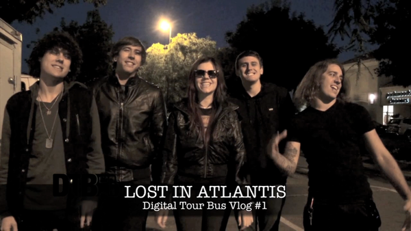 Lost In Atlantis – 1st ROAD BLOG from the “Nothing Can Stop Us Tour” [VIDEO]