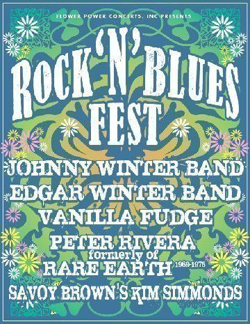 Rock ‘N’ Blues Fest Announces 2014 Line-up/Dates