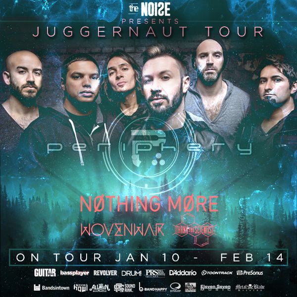 Periphery’s “Juggernaut Tour” with Nothing More – Ticket Giveaway