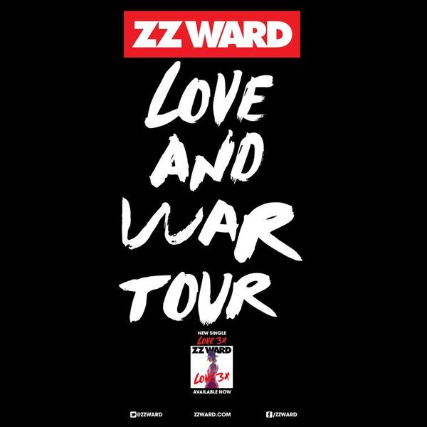 ZZ Ward’s “Love and War Tour” – Ticket Giveaway