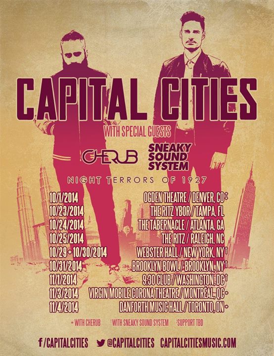Capital-Cities-Fall-Tour-poster