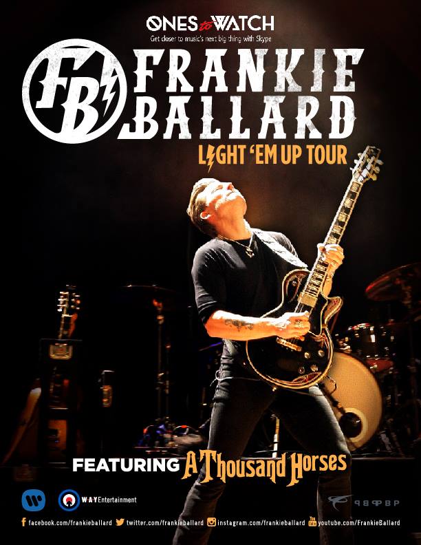 Light 'Em Up Tour - poster