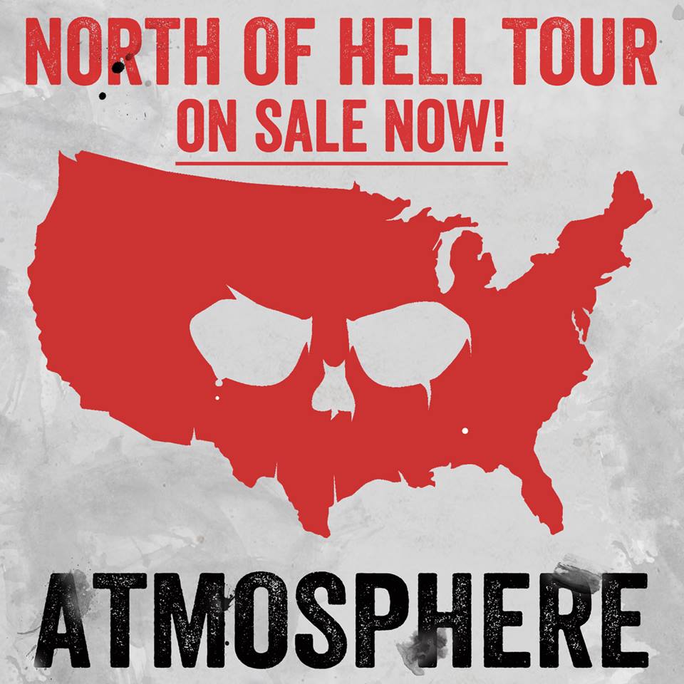 North of Hell Tour - poster