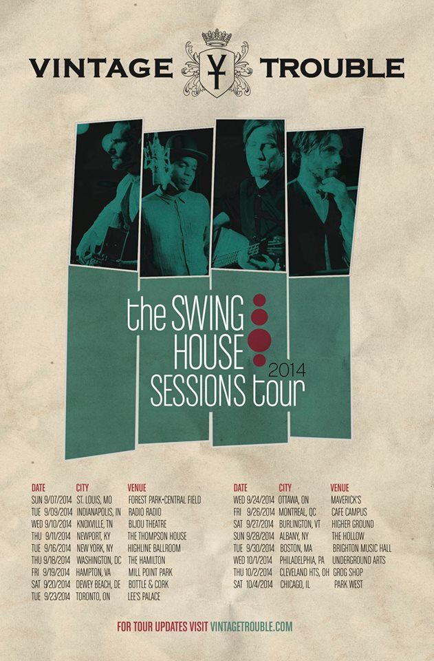 The Swing House Sessions Tour - poster