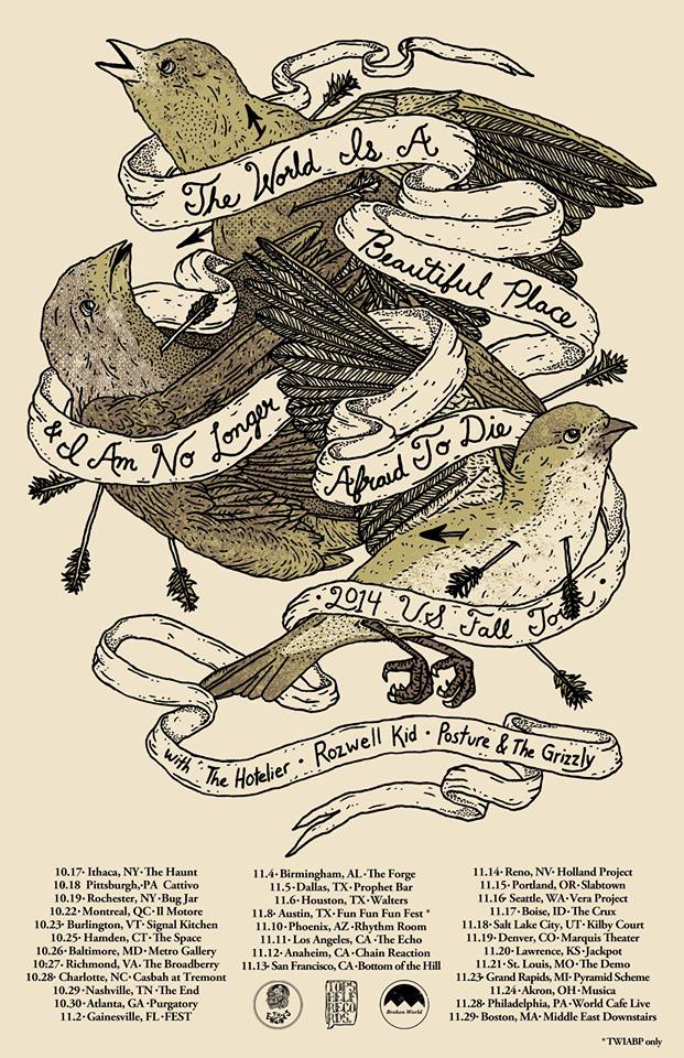 The-World-Is-A-Beautiful-Place-U.S.-Fall-Tour-poster