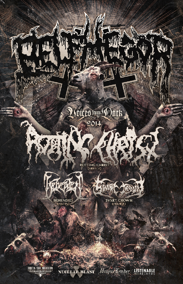 Voices From The Dark Tour-poster