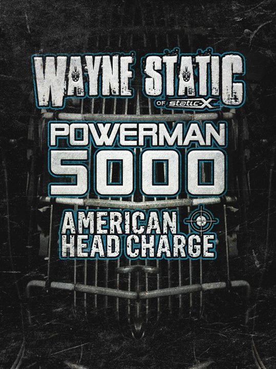 Wayne Static & Powerman5000 Co-Headlining Tour-poster