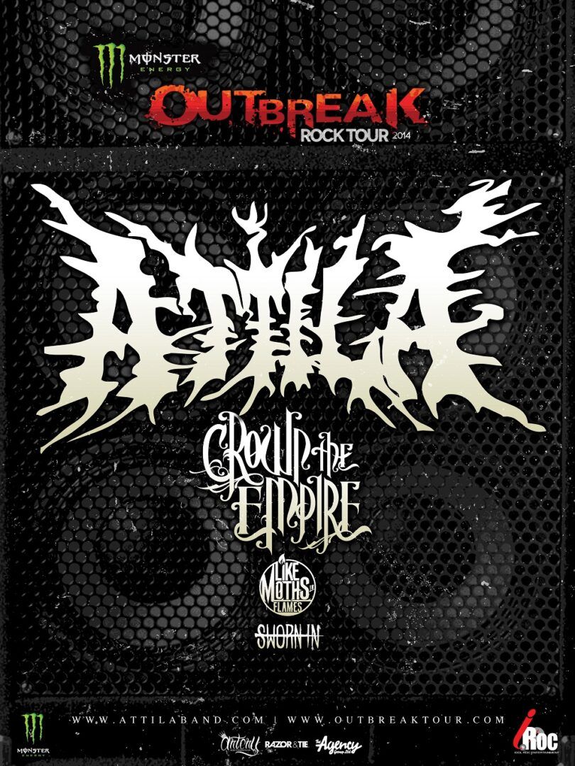 Attila - Monster Outbreak Rock Tour - Contest Image 1