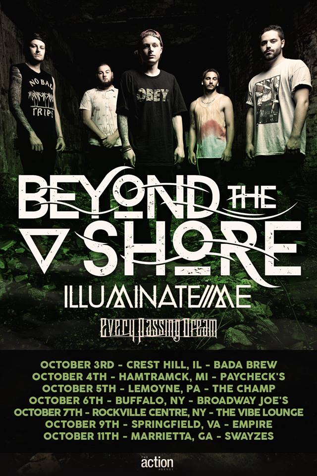 Beyond The Shore October Tour - poster