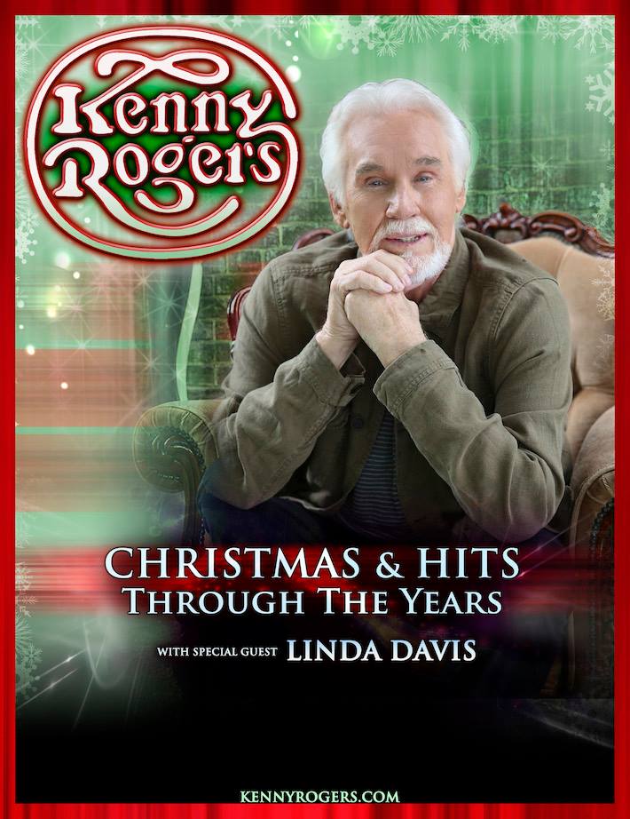 Kenny Rogers Christmas & Hits Through The Years Tour - poster