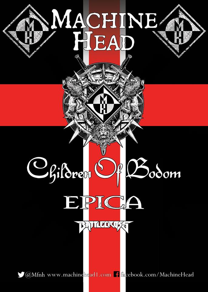 Machine Head North American Tour 2014-poster