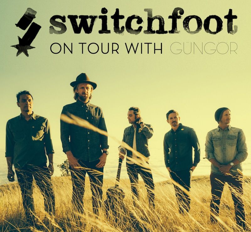Switchfoot Fading West Tour - poster