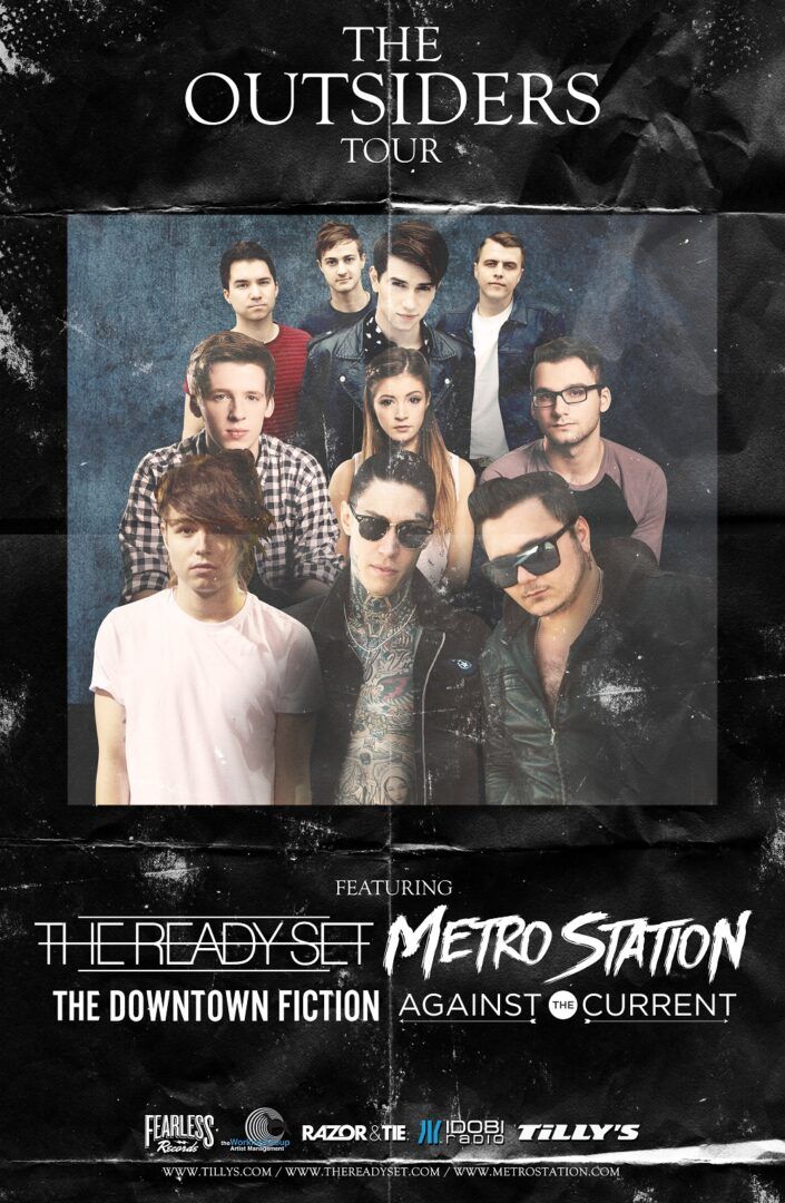 The Ready Set & Metro Station - The Outsiders Tour - Contest Image 1