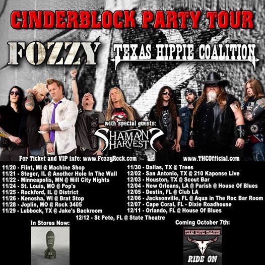 Cinderblock Party Tour - poster