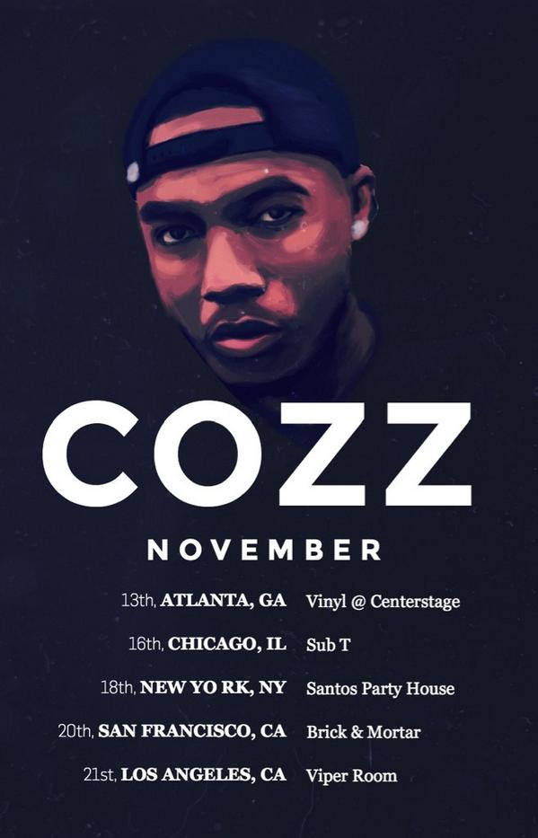 Cozz-November-Tour-poster