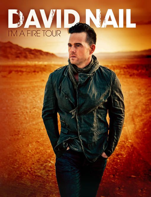 David Nail - I'm On Fire Tour - poster