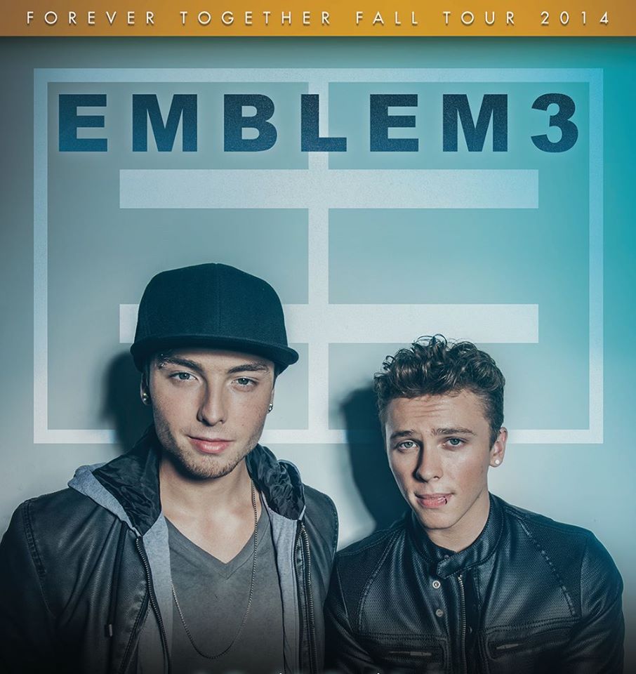 Emblem3 - Forever Together Tour - poster