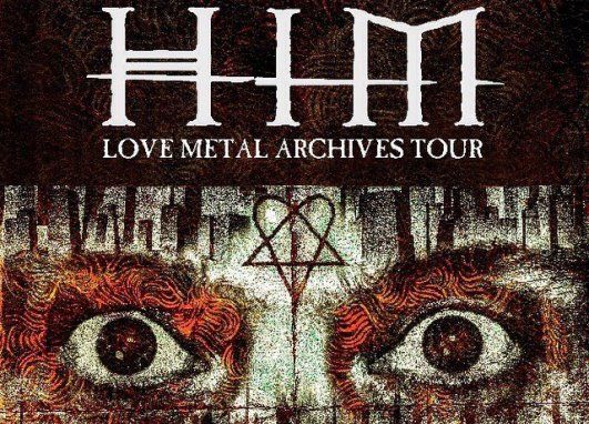 HIM - Love Metal Archives Tour - poster