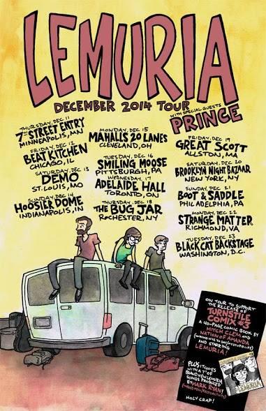Lemuria Fall Tour With Prince - poster