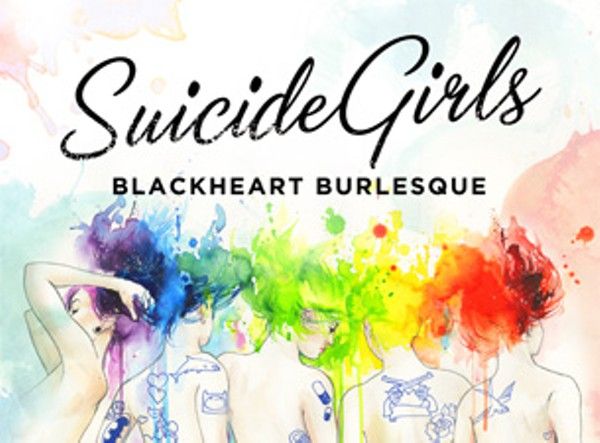 Suicide Girls - The Blackheart Burlesque Tour - poster