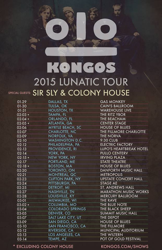 Kongos-Lunatic-Tour-poster