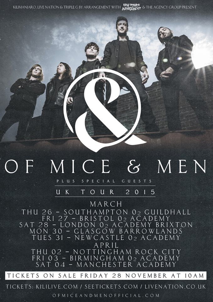 Of-Mice-And-Men-UK-2015-Spring-Tour-poster