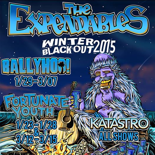 The Expendables - Winter Blackout 2015 - poster