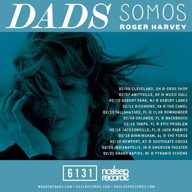 Dads - U.S. Headlining Winter 2015 Tour - poster
