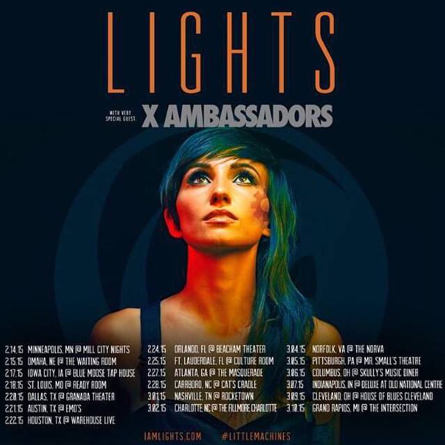 Lights-Spring-U.S.-Tour-poster