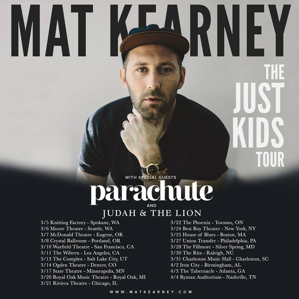 Mat-Kearney-Just-Kids-Tour-poster