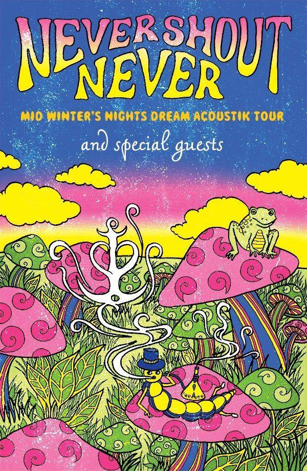 Never-Shout-Never-Mid-Winter's-Nights-Dream-Acoustik-Tour-poster