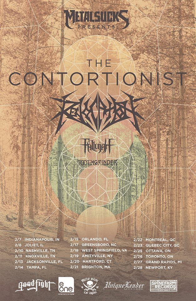 The-Contortionist-Winter-North-American-Tour-poster