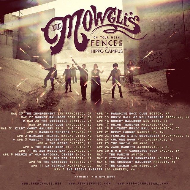 The-Mowgli's-Spring-North-American-Tour-poster