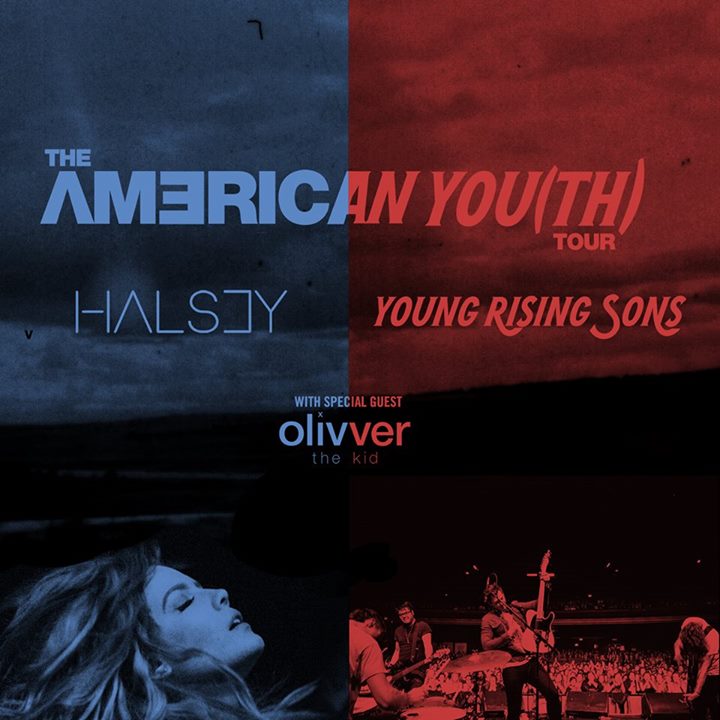 Halsey-Young-Rising-Sons-The-American-You(th)-Tour-poster