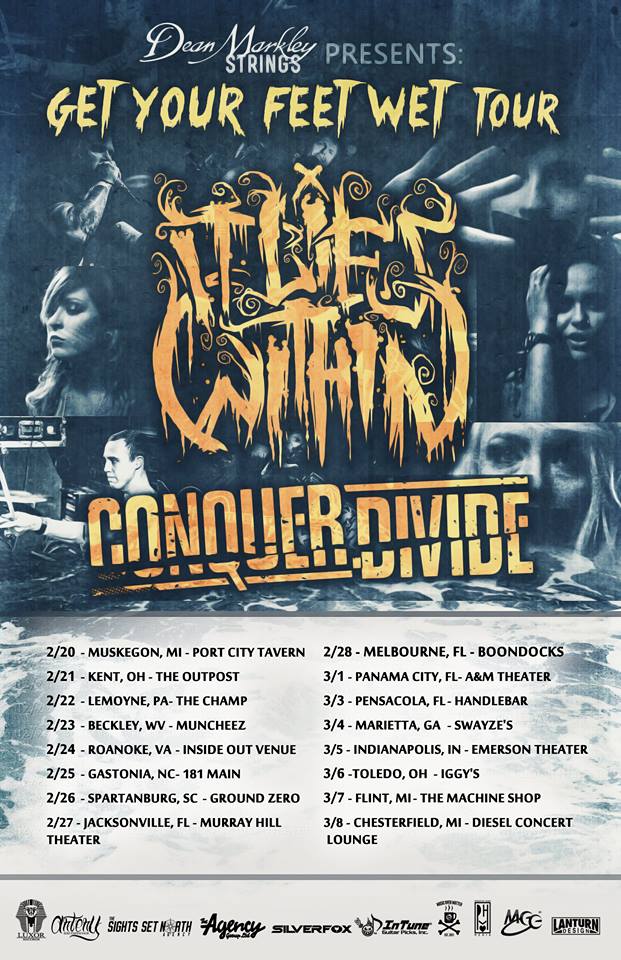 It Lies Within - Get Your Feet Wet Tour - poster