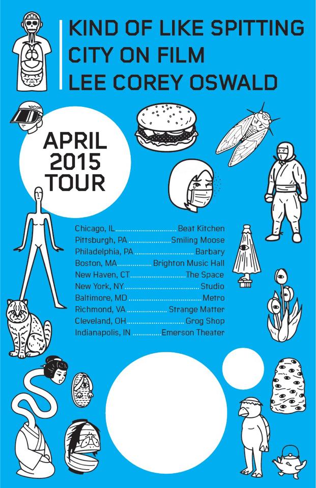 Kind Of Like Spitting - U.S. Spring Tour - poster