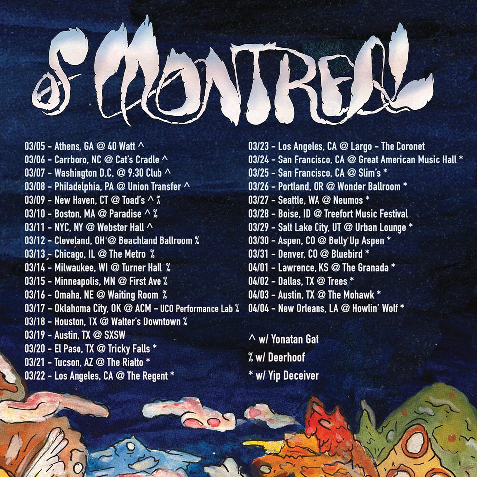 of-Montreal-Spring-U.S.-Tour-poster