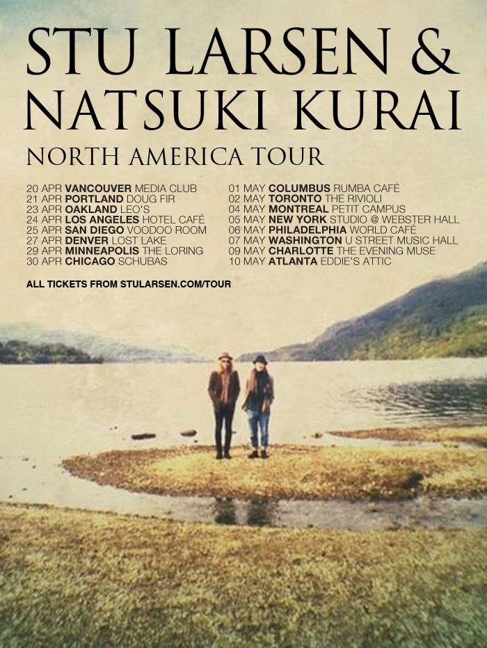 Stu Larsen - North American Tour - Poster - 2015